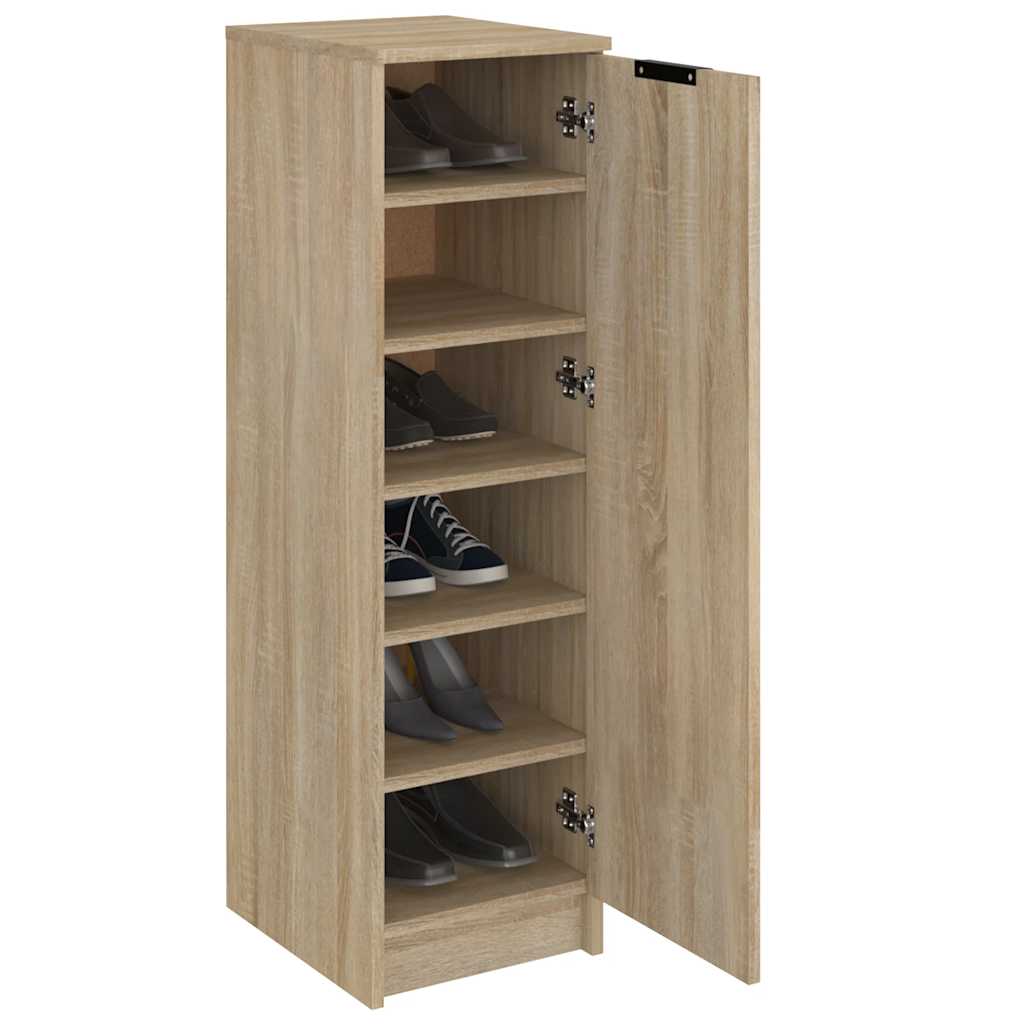 Schuhschrank Sonoma-Eiche 30x35x100 cm Holzwerkstoff