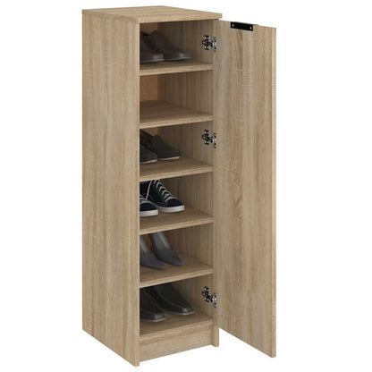 Schuhschrank Sonoma-Eiche 30x35x100 cm Holzwerkstoff