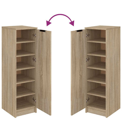 Schuhschrank Sonoma-Eiche 30x35x100 cm Holzwerkstoff