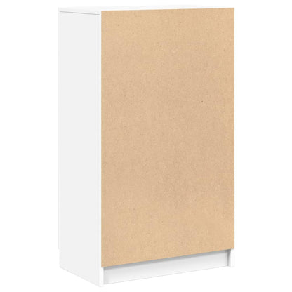 Schuhschrank Weiß 59x35x100,5 cm Holzwerkstoff