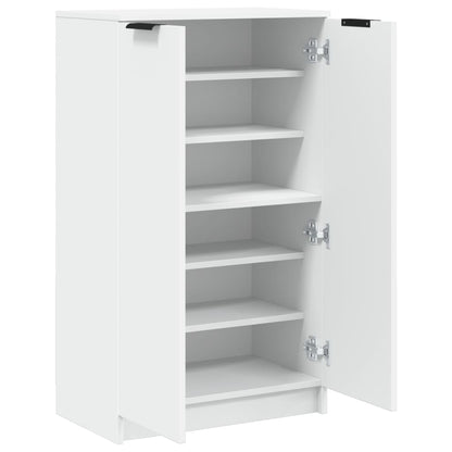 Schuhschrank Weiß 59x35x100,5 cm Holzwerkstoff