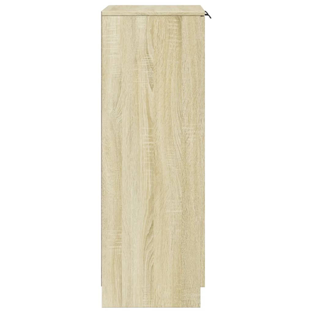 Schuhschrank Sonoma-Eiche 59x35x100 cm Holzwerkstoff