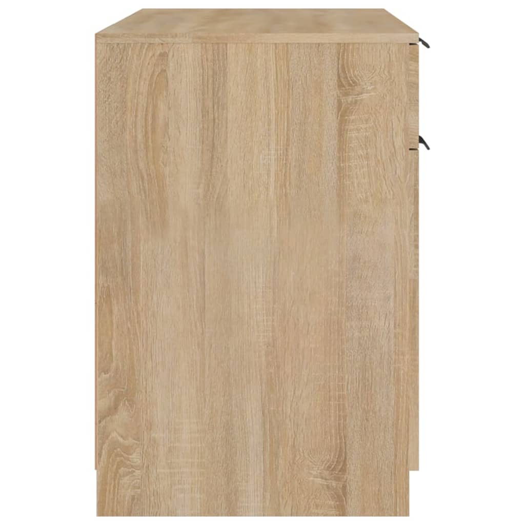 Schreibtisch Sonoma-Eiche 100x50x75 cm Holzwerkstoff