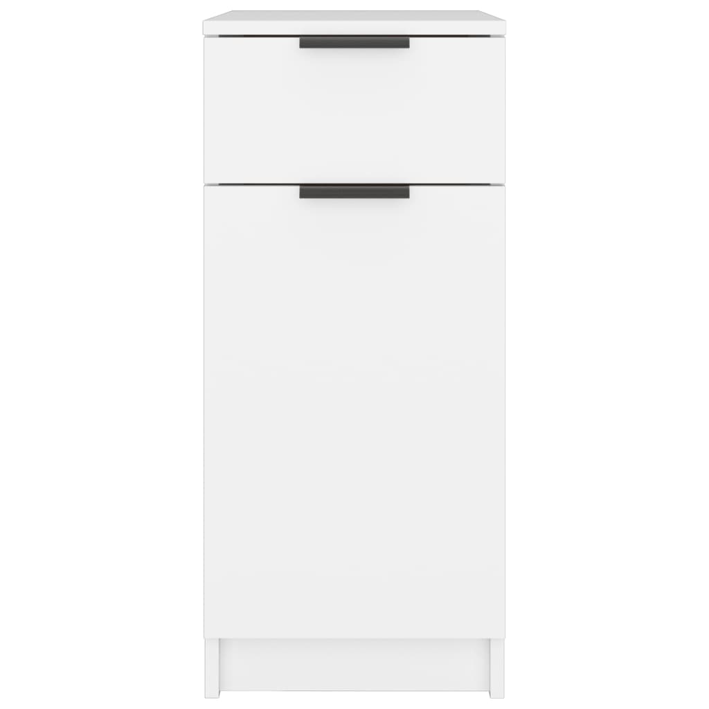 Büroschrank Weiß 33,5x50x75 cm Holzwerkstoff