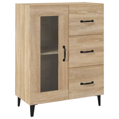 Sideboard Sonoma-Eiche 69,5x34x90 cm Holzwerkstoff