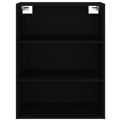 Hängeschrank Schwarz 69,5x32,5x90 cm