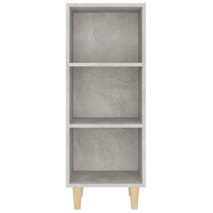 Sideboard Betongrau 34,5x32,5x90 cm Holzwerkstoff