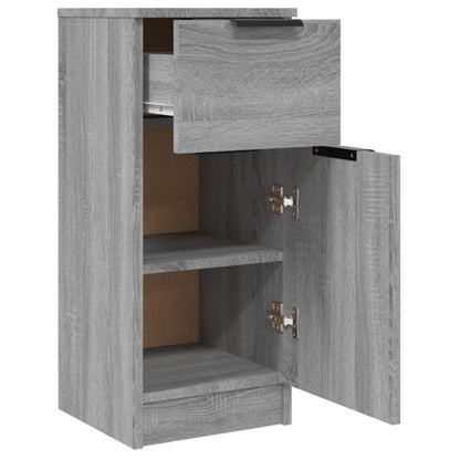 Sideboard Grau Sonoma 30x30x70 cm Holzwerkstoff