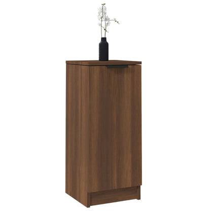 Sideboard Braun Eichen-Optik 30x30x70 cm Holzwerkstoff