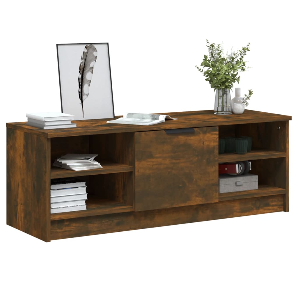 TV-Schrank Räuchereiche 102x35,5x36,5 cm Holzwerkstoff