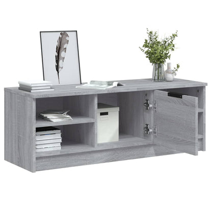 TV-Schrank Grau Sonoma 102x35,5x36,5 cm Holzwerkstoff