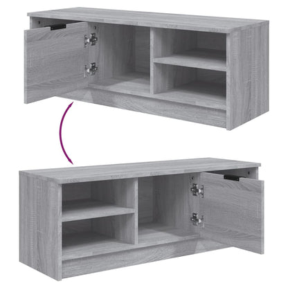 TV-Schrank Grau Sonoma 102x35,5x36,5 cm Holzwerkstoff