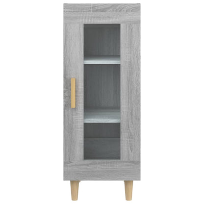 Sideboard Grau Sonoma 34,5x34x90 cm Holzwerkstoff