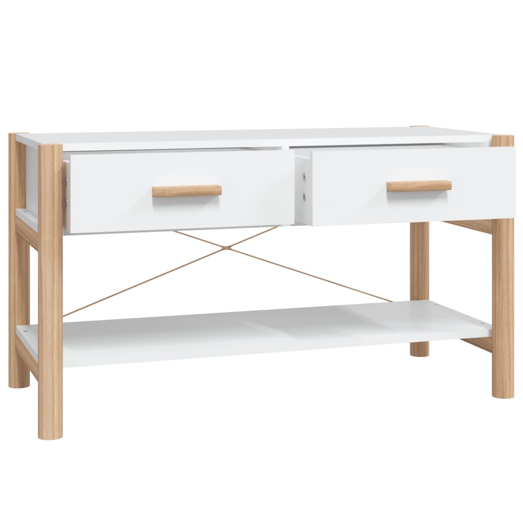 TV-Schrank Weiß 82x38x45 cm Holzwerkstoff
