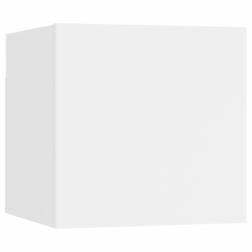 8-tlg. TV-Schrank-Set Weiß Holzwerkstoff