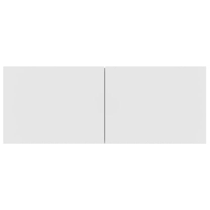 6-tlg. TV-Schrank-Set Weiß Holzwerkstoff