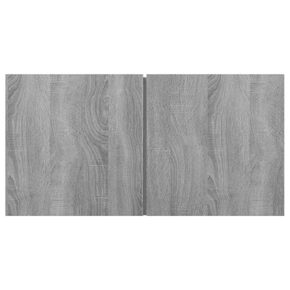 5-tlg. TV-Schrank-Set Grau Sonoma Holzwerkstoff