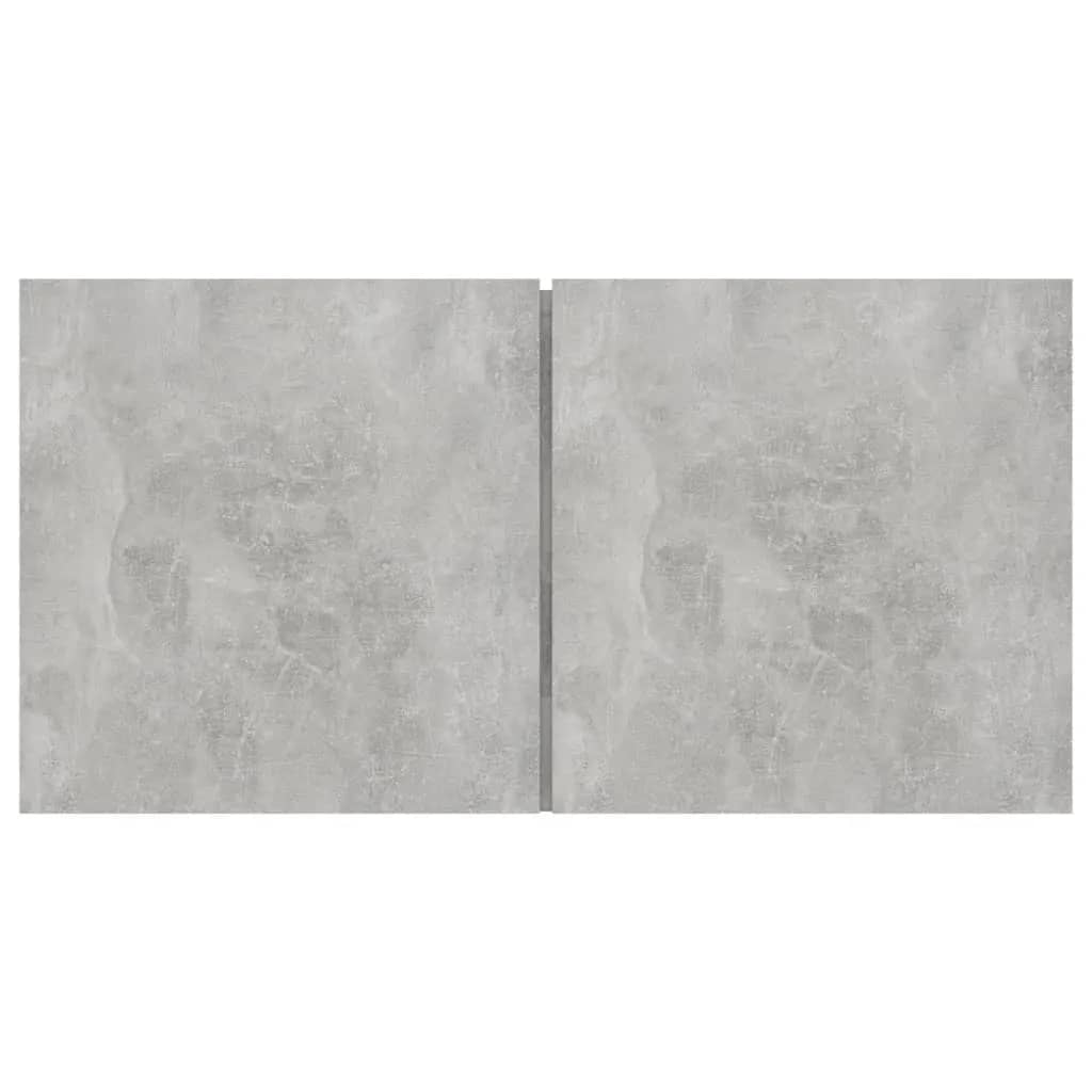 5-tlg. TV-Schrank-Set Betongrau Holzwerkstoff