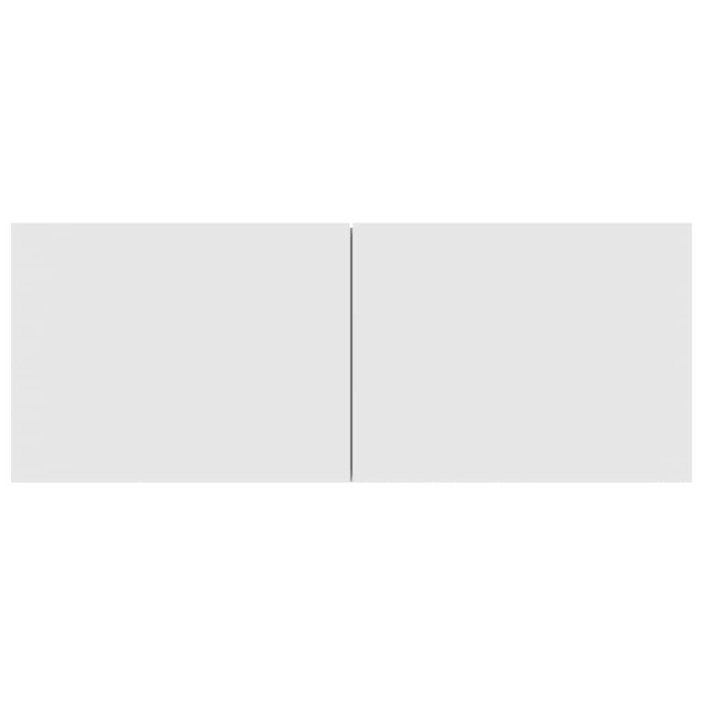 4-tlg. TV-Schrank-Set Weiß Holzwerkstoff