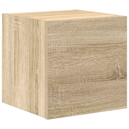 7-tlg. TV-Schrank-Set Sonoma-Eiche Holzwerkstoff