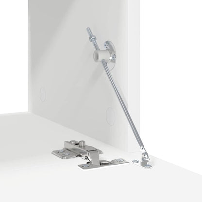 4-tlg. TV-Schrank-Set Weiß Holzwerkstoff