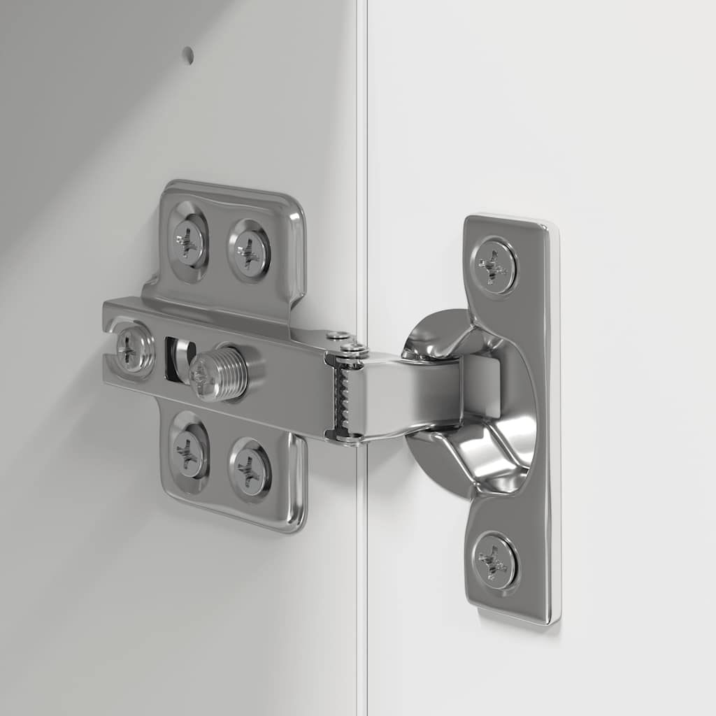 4-tlg. TV-Schrank-Set Weiß Holzwerkstoff