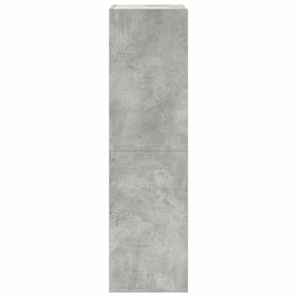 4-tlg. TV-Schrank-Set Betongrau Holzwerkstoff