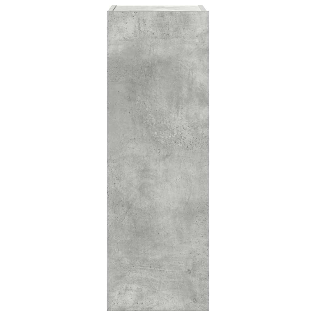 4-tlg. TV-Schrank-Set Betongrau Holzwerkstoff