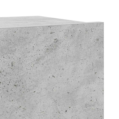 4-tlg. TV-Schrank-Set Betongrau Holzwerkstoff