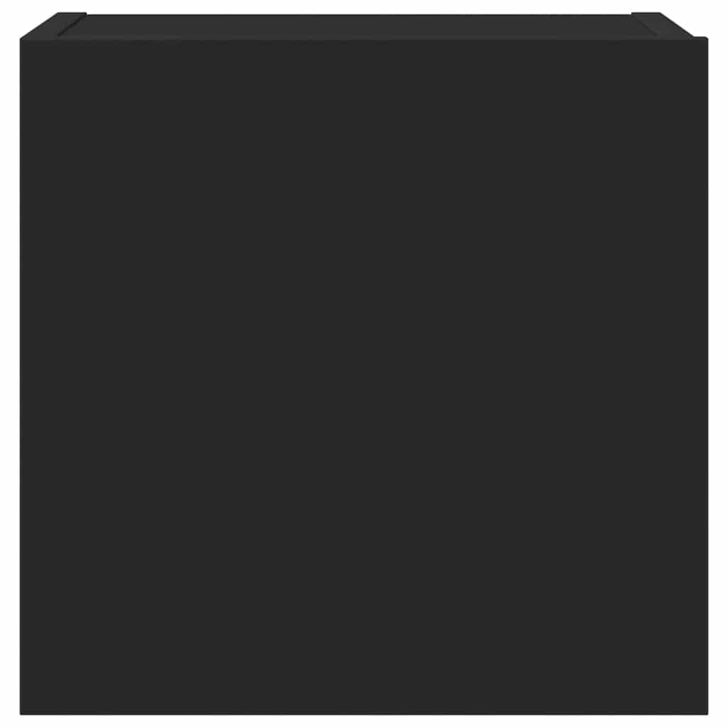 4-tlg. TV-Schrank-Set Schwarz Holzwerkstoff