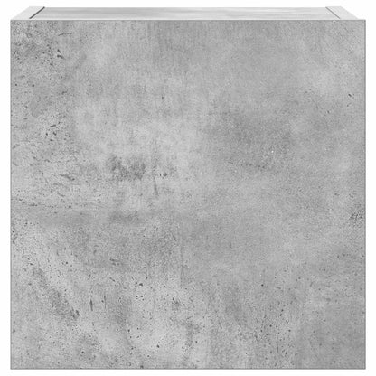 4-tlg. TV-Schrank-Set Betongrau Holzwerkstoff