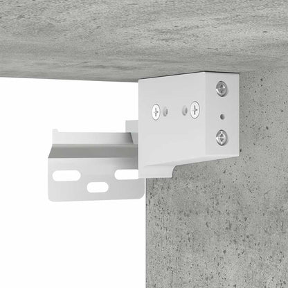 4-tlg. TV-Schrank-Set Betongrau Holzwerkstoff