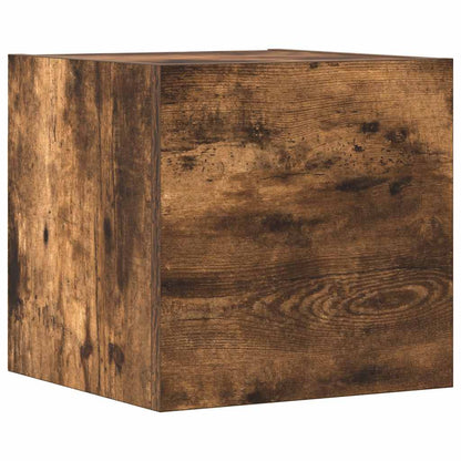 4-tlg. TV-Schrank-Set Räuchereiche Holzwerkstoff