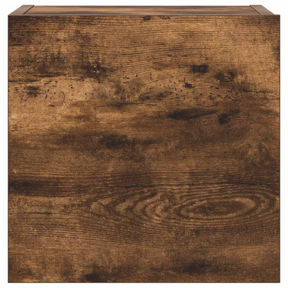 4-tlg. TV-Schrank-Set Räuchereiche Holzwerkstoff