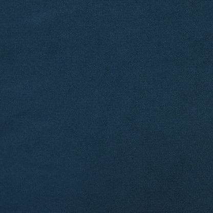 Esszimmerstühle 2 Stk. Drehbar Blau Samt