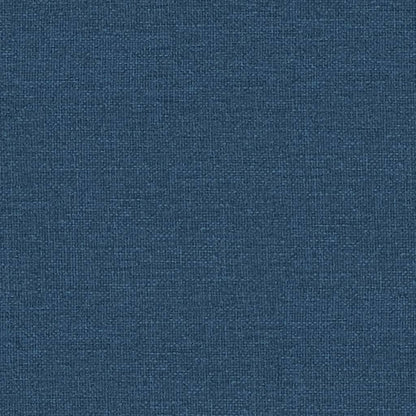 Esszimmerstühle 2 Stk. Blau Stoff