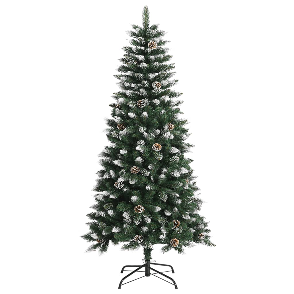 Künstlicher Weihnachtsbaum mit Ständer Grün 120 cm PVC