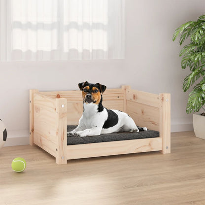 Hundebett 55,5 x 45,5 x 28 cm Massivholz Kiefer