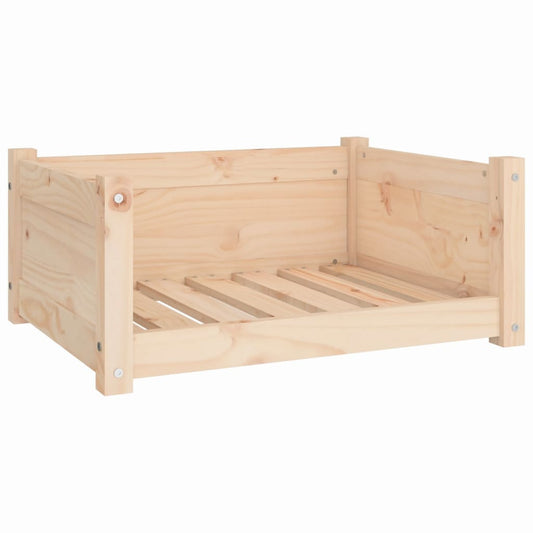 Hundebett 65,5 x 50,5 x 28 cm Massivholz Kiefer