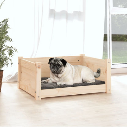 Hundebett 65,5 x 50,5 x 28 cm Massivholz Kiefer