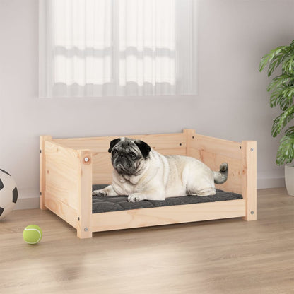 Hundebett 65,5 x 50,5 x 28 cm Massivholz Kiefer