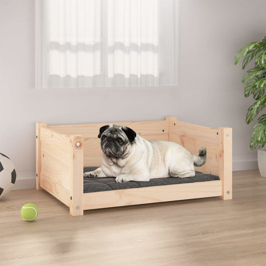 Hundebett 65,5 x 50,5 x 28 cm Massivholz Kiefer