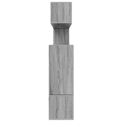 10-tlg. TV-Schrank-Set Grau Sonoma Holzwerkstoff