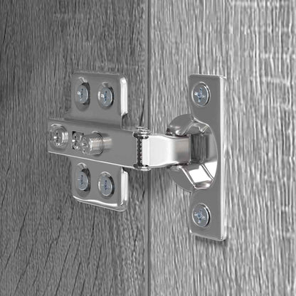 10-tlg. TV-Schrank-Set Grau Sonoma Holzwerkstoff