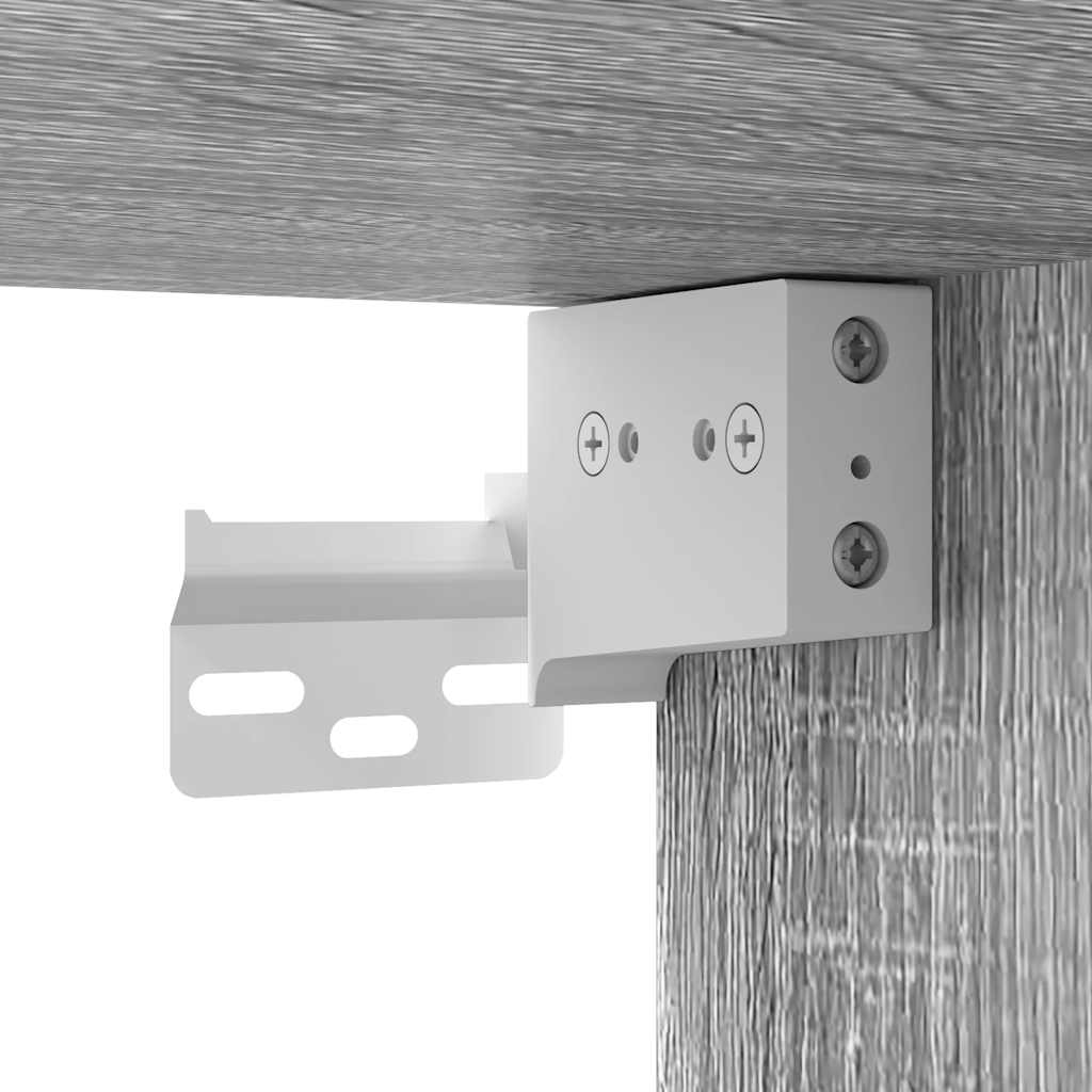 10-tlg. TV-Schrank-Set Grau Sonoma Holzwerkstoff