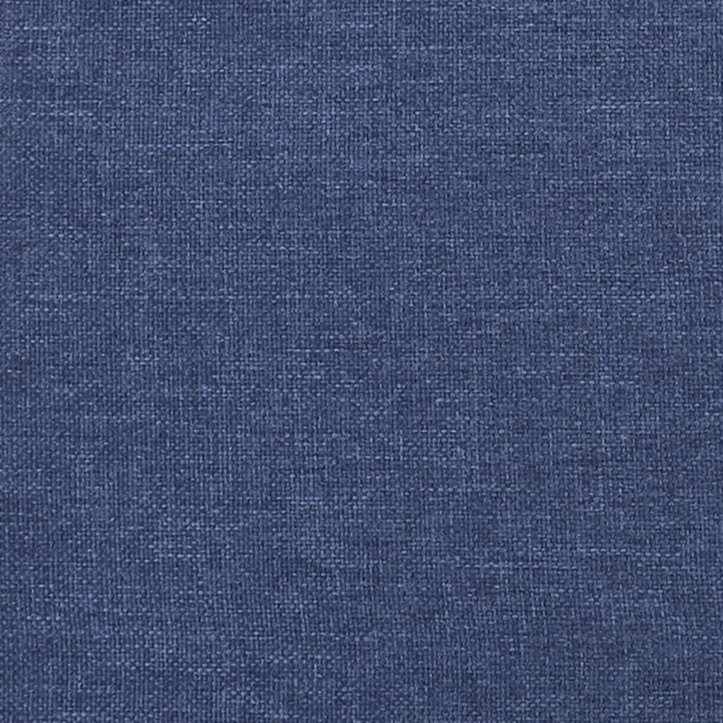 Taschenfederkernmatratze Blau 80x200x20 cm Stoff