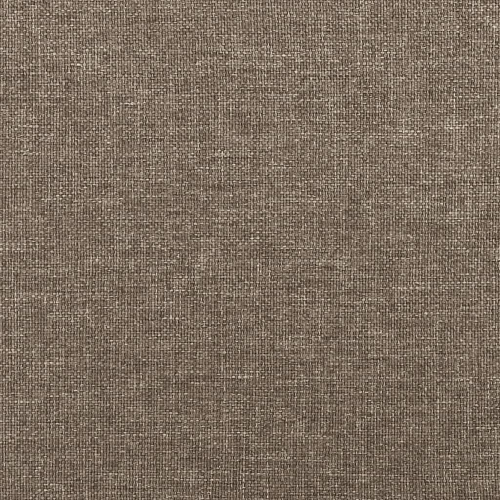 Taschenfederkernmatratze Taupe 180x200x20 cm Stoff