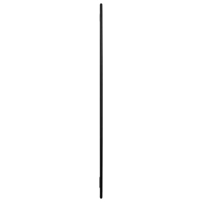 Wandspiegel Schwarz Ø 60 cm Rund