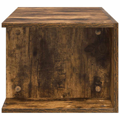 TV-Schrank mit LED-Leuchten Räuchereiche 90x39x30 cm