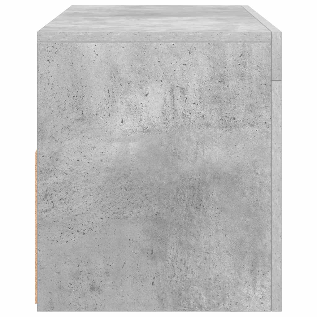 TV-Schrank mit LED-Leuchten Braun Eichen-Optik 90x35x40 cm